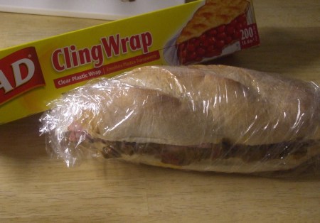 Wrap once